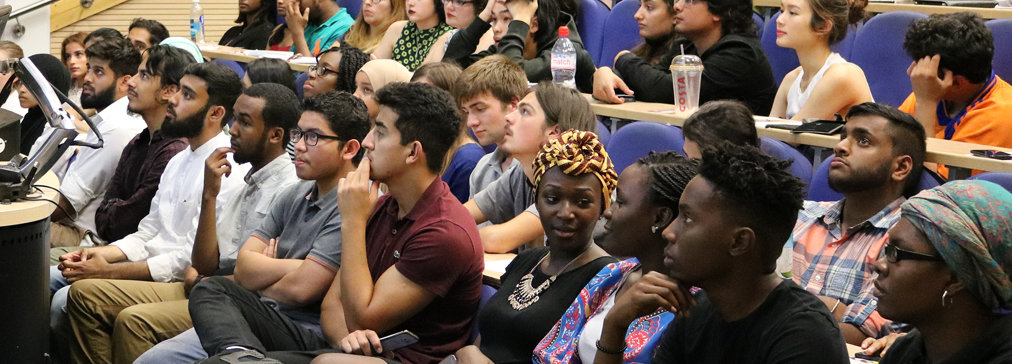 Students in lecture hall