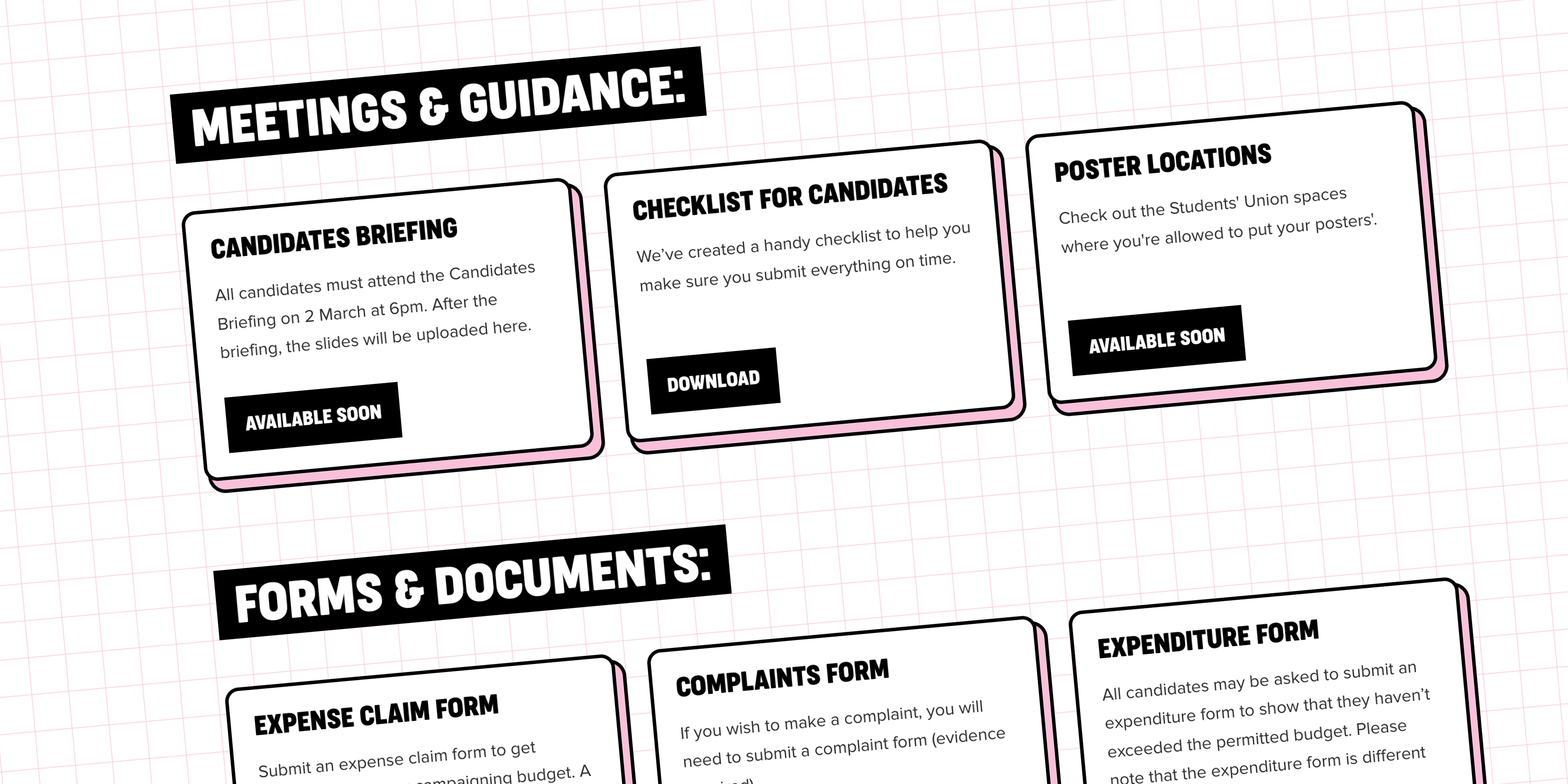 Find and download all the resources you'll need as candidate. You'll find videos, guidance, helpful tips, forms and more.