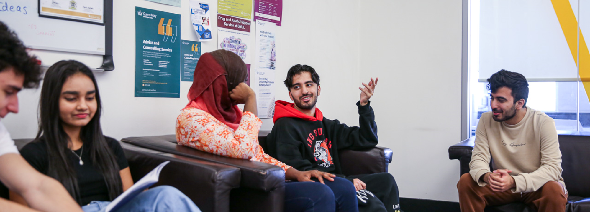 Advice and Support page header image.