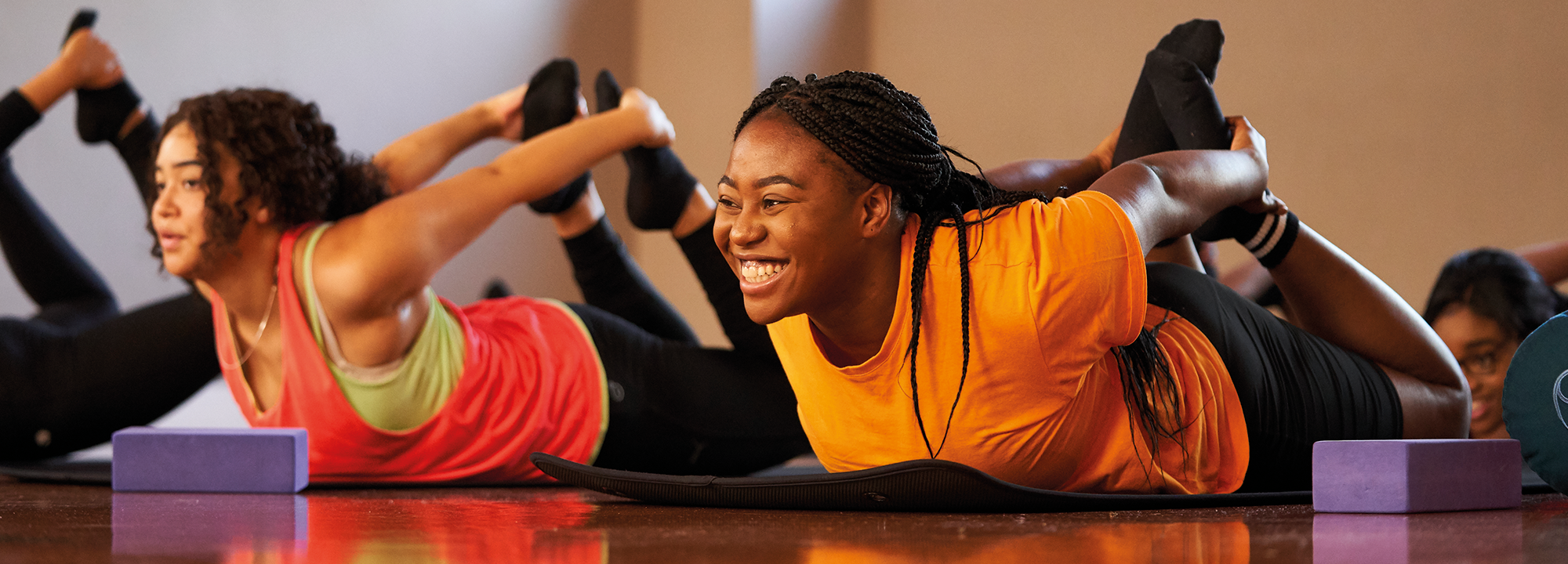 Escape your busy life in this relaxing and calming class with a unique blend of yoga, thai chi, and meditation.