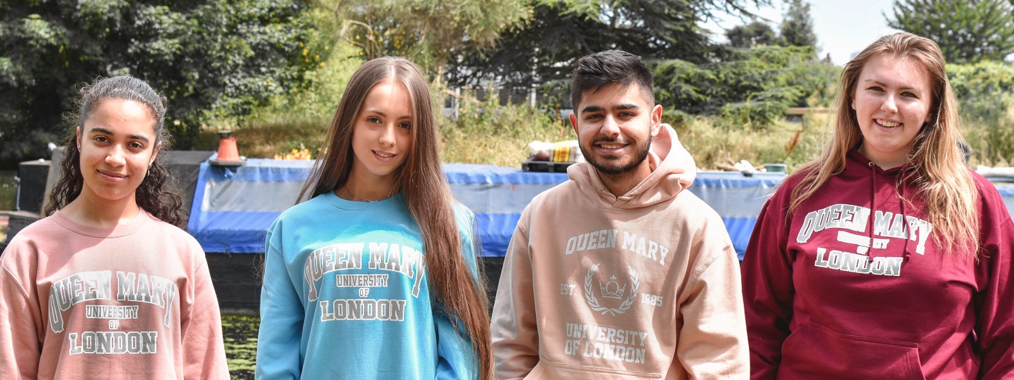 Our online shop offers a great selection of official Queen Mary branded clothing, gifts and merchandise. You can click and collect on-campus or have it delivered directly to you!