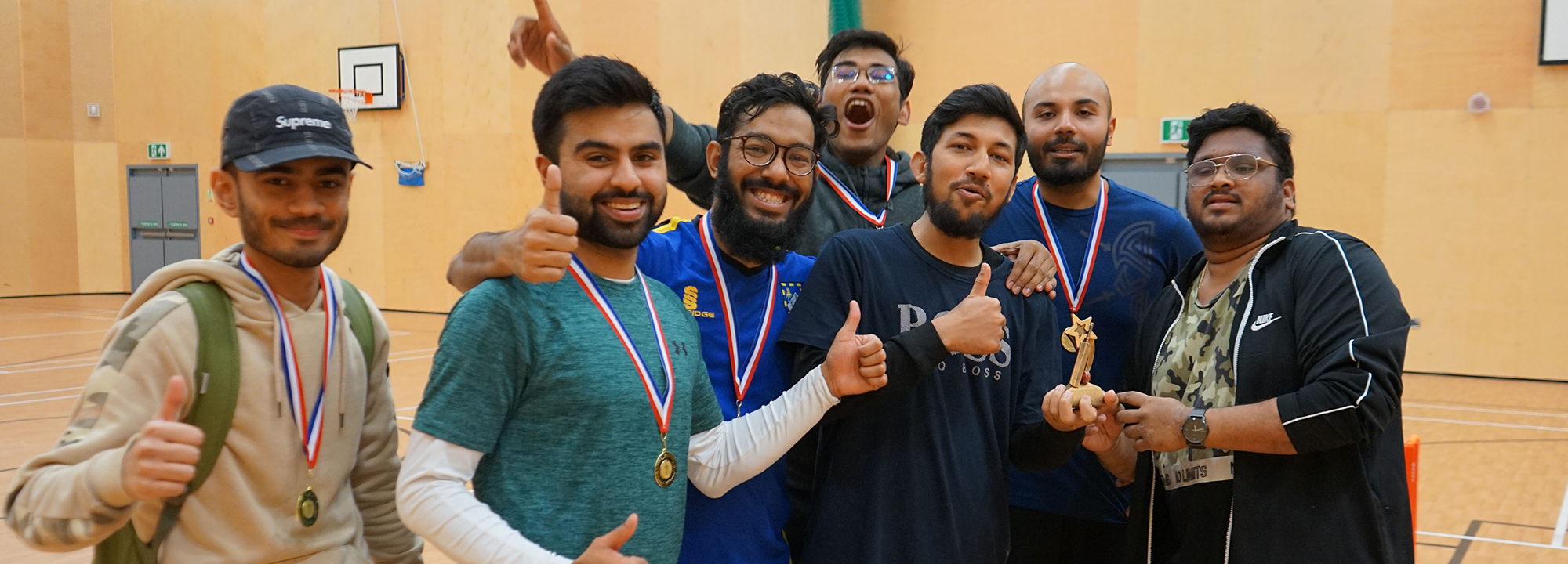 Compete in sport without the commitment required for a sports club. Enter as an individual or as a team with friends!