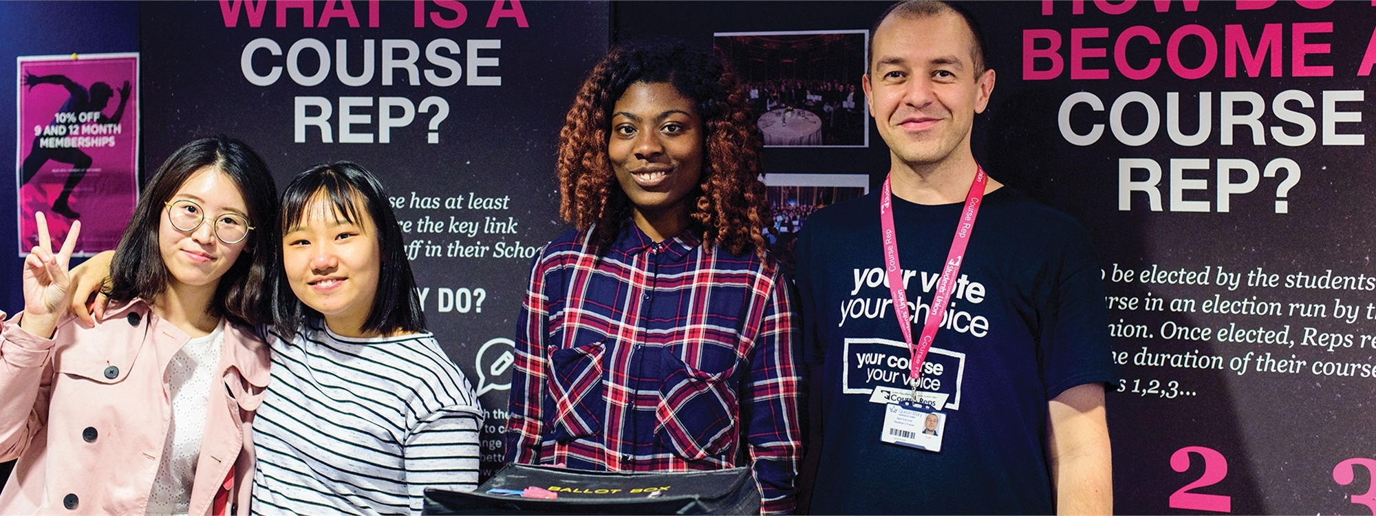 Every month we recognise and reward the hard work that our amazing Course Reps do! Find out more here.